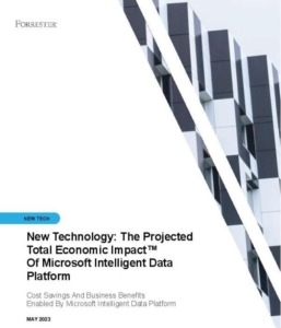 New Technology: The Projected Total Economic Impact™ of Microsoft Intelligent Data Platform